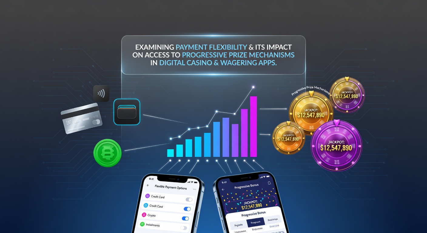 Digitale Casino-Apps mit flexiblen Zahlungsoptionen und progressiven Jackpots auf Smartphones