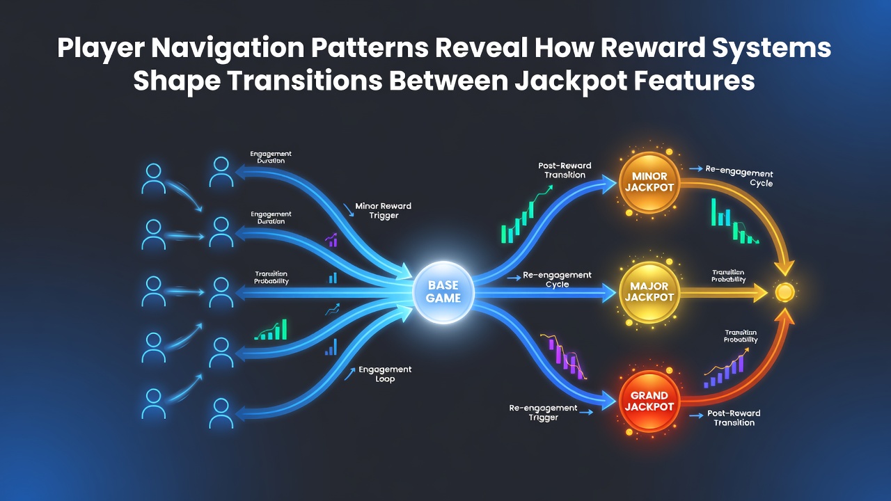 Darstellung von Belohnungsflüssen zwischen Jackpot- und Match-Wett-Features auf mobilen Plattformen