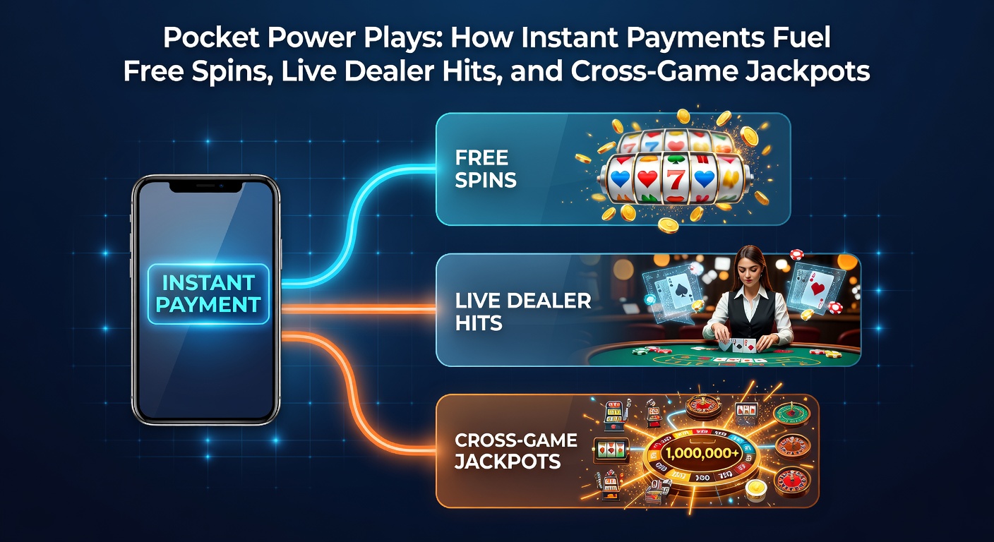 Live-Dealer-Tisch auf Smartphone mit Jackpot-Anzeige und Sofortzahlungs-Icons